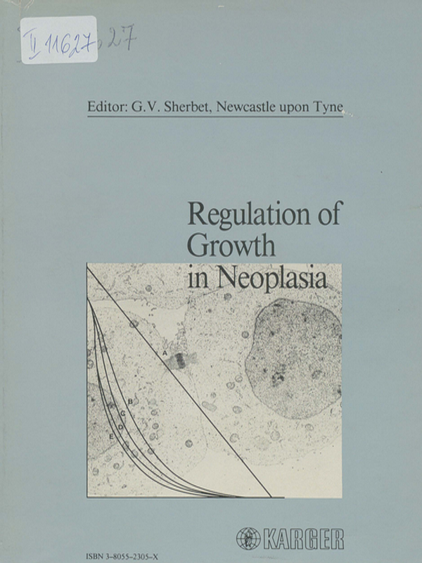 Regulation of growth in neoplasia