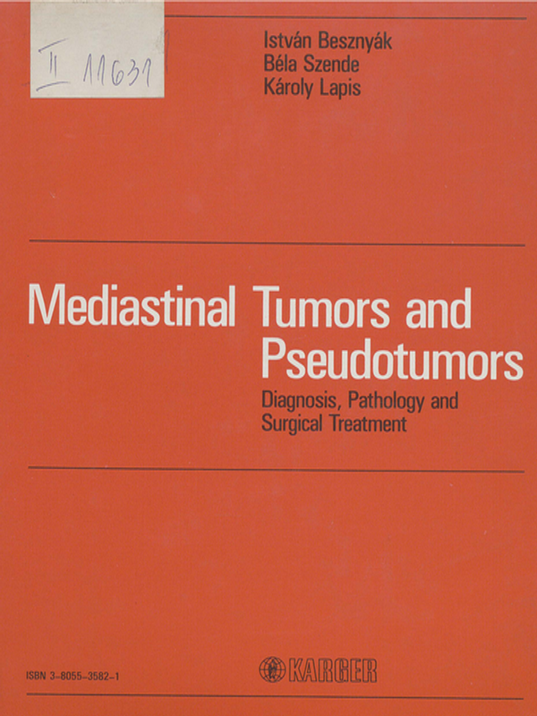 Mediastinal tumors and pseudotumors
