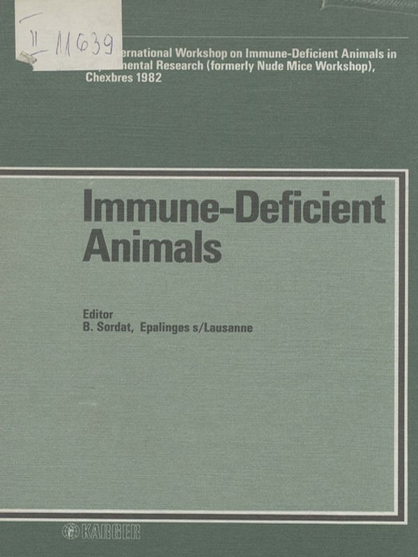 Immune-deficient animals
