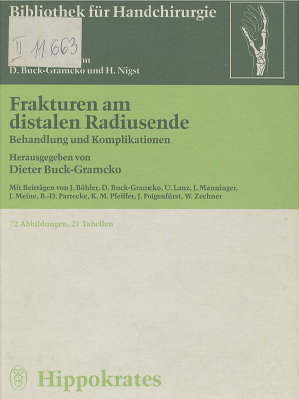 Frakturen am distalen Radiusende