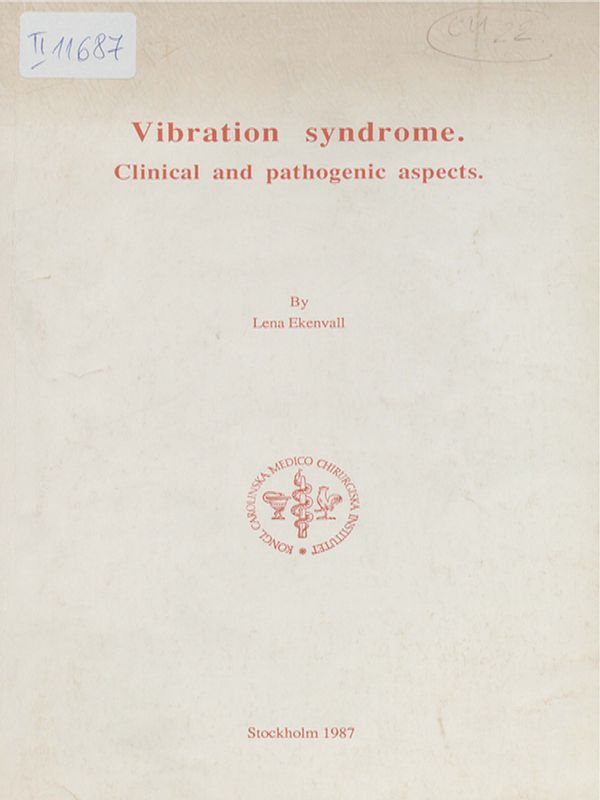 Vibration syndrome. Clinical and pathogenetic aspects.