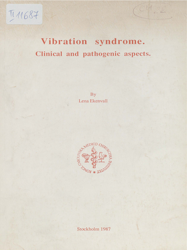Vibration syndrome. Clinical and pathogenetic aspects.