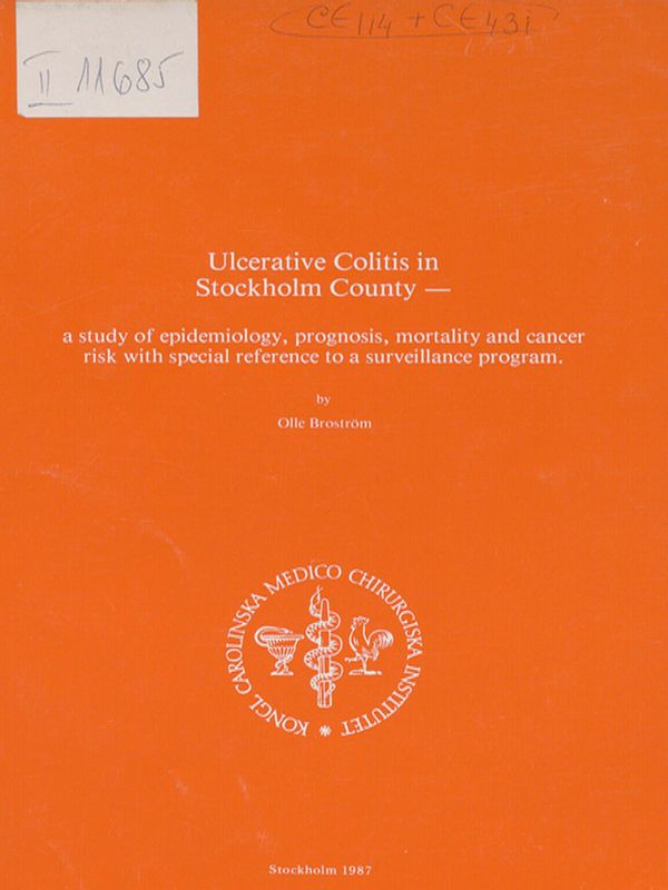 Ulcerative colitis in Stockholm county
