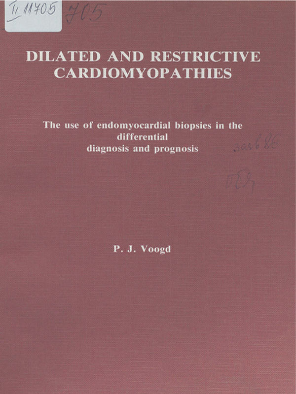 Dilated and restrictive cardiomyopathies