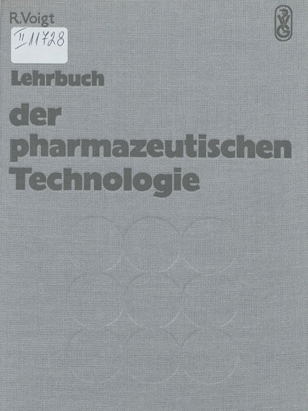 Lehrbuch der pharmazeutischen Technologie