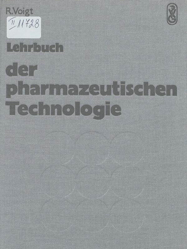 Lehrbuch der pharmazeutischen Technologie