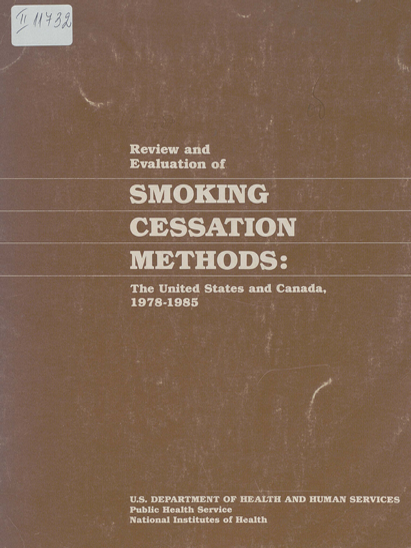 Review and evaluation of smoking cessation methods