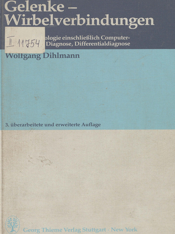 Gelenke - Wirbelverbindungen