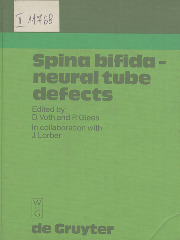 Spina bifida - neural tube defects