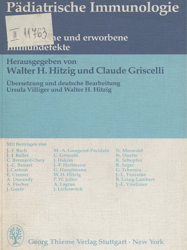 Padiatrische Immunologie