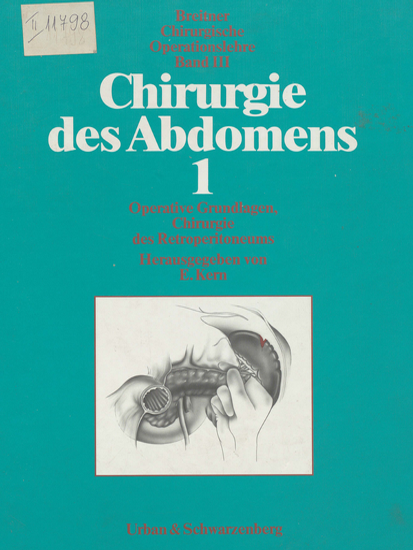 Breitner Chirurgische Operationslehre