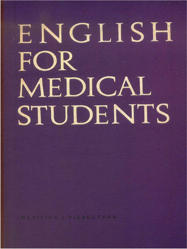 English for medical students