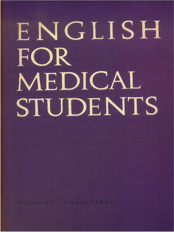 English for medical students