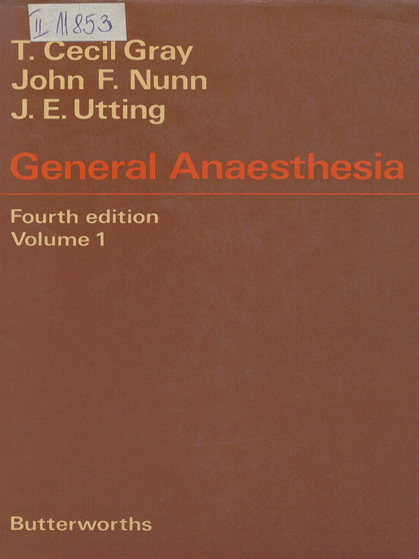 General anaesthesia