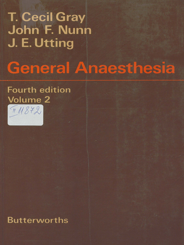 General anaesthesia