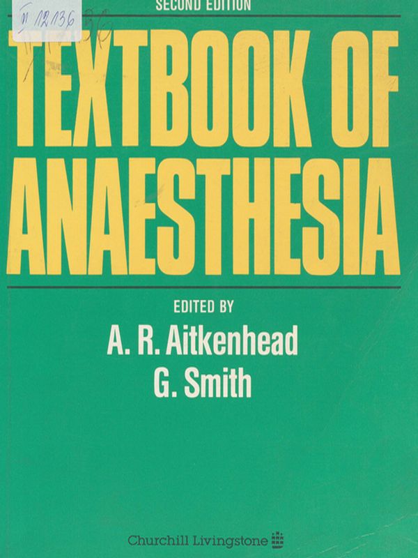 Textbook of Anaesthesia