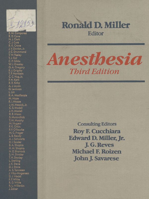Anesthesia