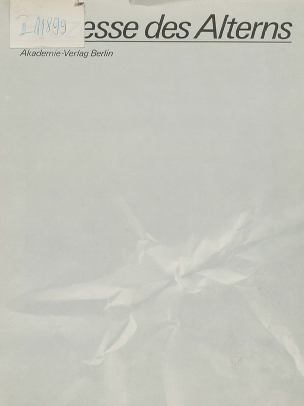 Prozesse des Alterns