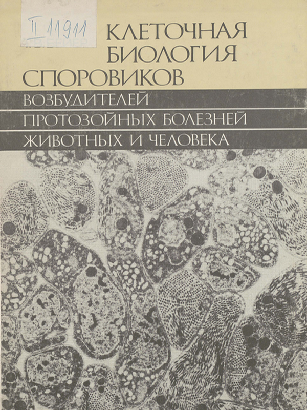 Клеточная биология споровиков - возбудителей протозойных болезней животных и человека