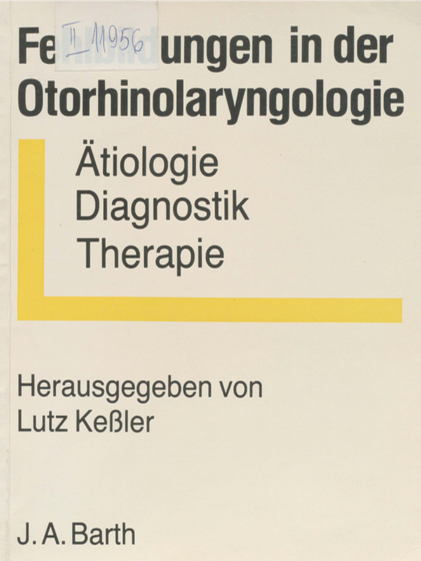 Fehlbildungen in der Otorhinolaryngologie