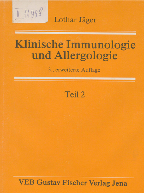Klinische Immunologie und Allergologie