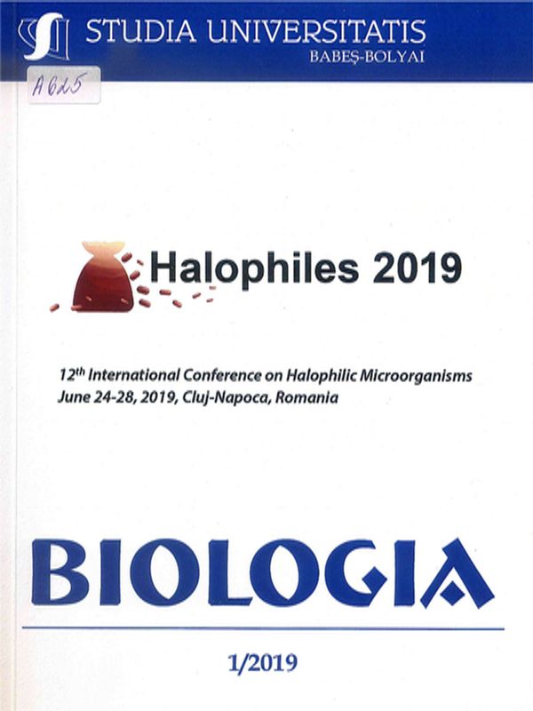 [Twelfth] 12th Conference on Halophilic Microorganisms "Halophiles 2019"