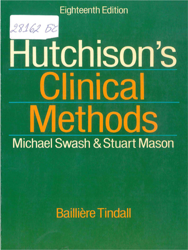 Hutchison`s clinical methods