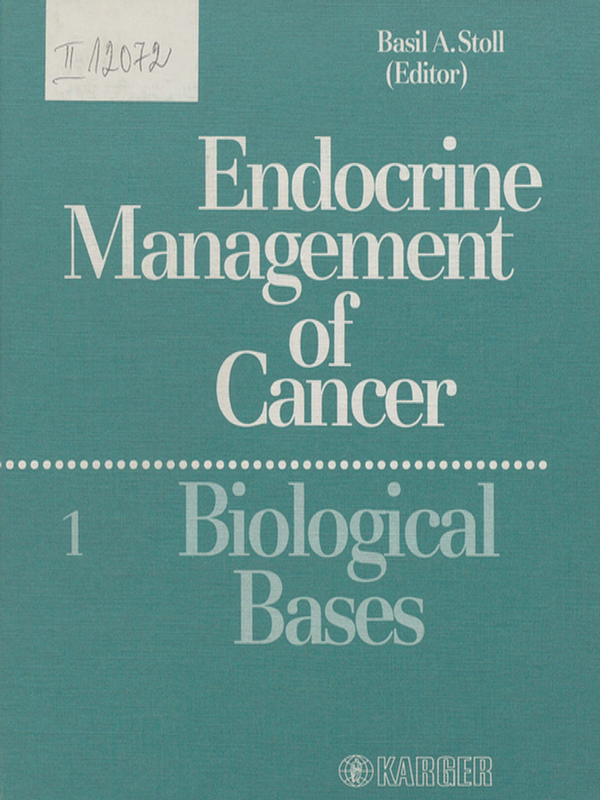 Endocrine management of cancer
