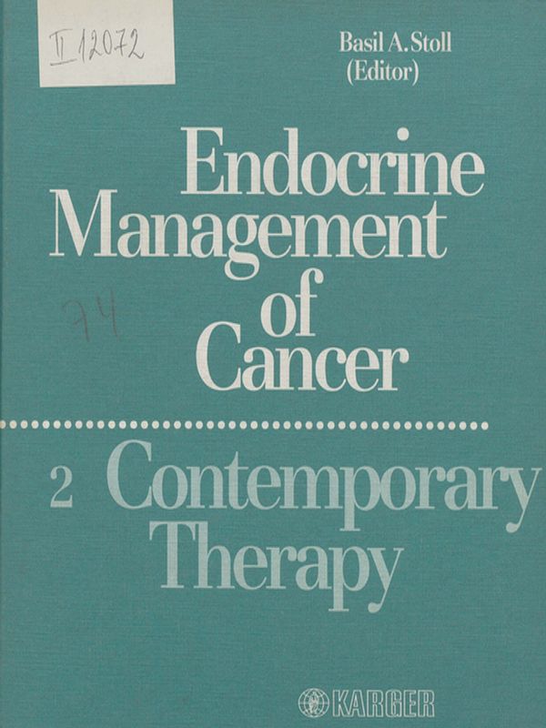 Endocrine management of cancer