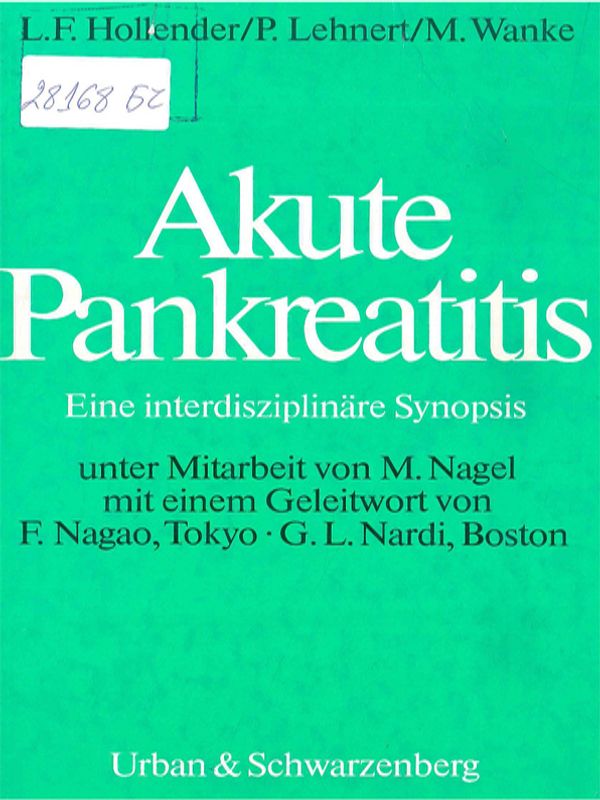 Akute Pankreatitis