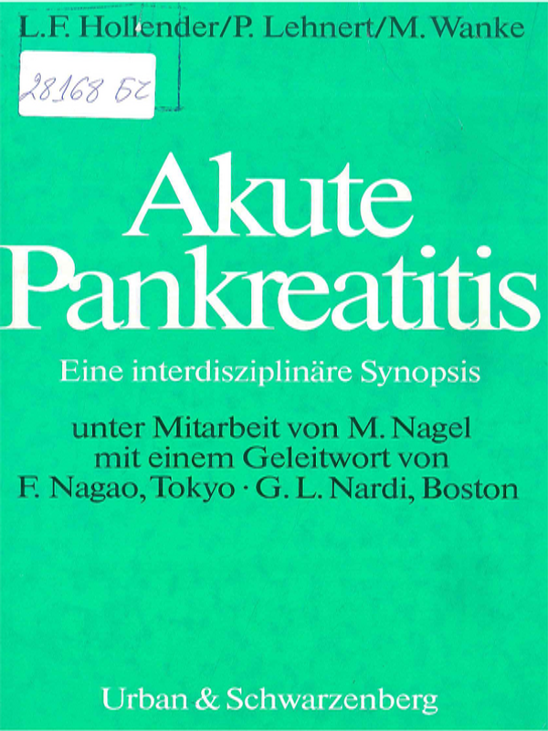 Akute Pankreatitis