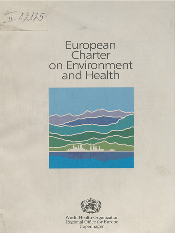 European charter on environment and health