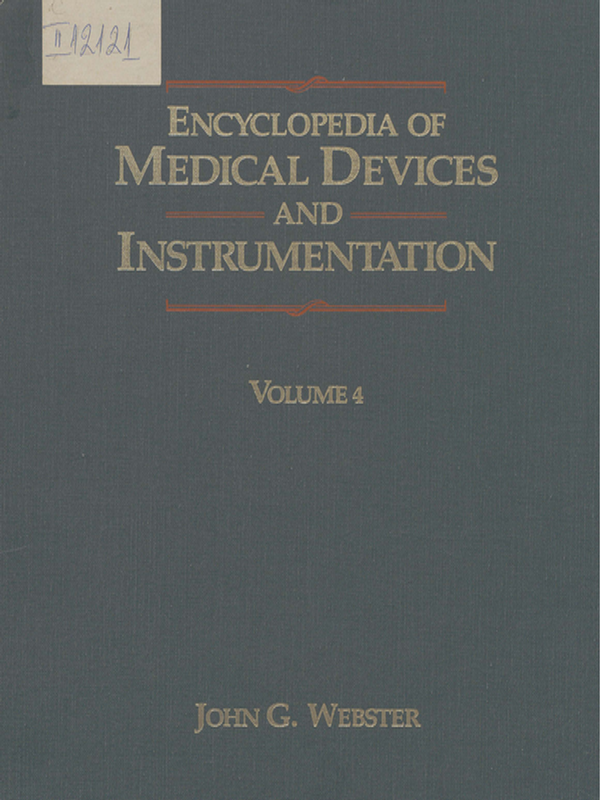 Encyclopedia of medical devices and instrumentation