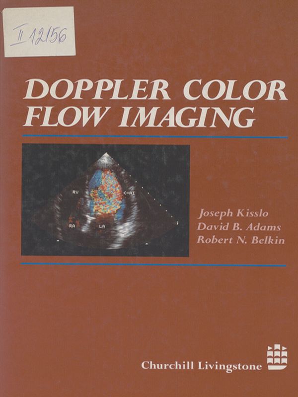 Doppler color flow imaging