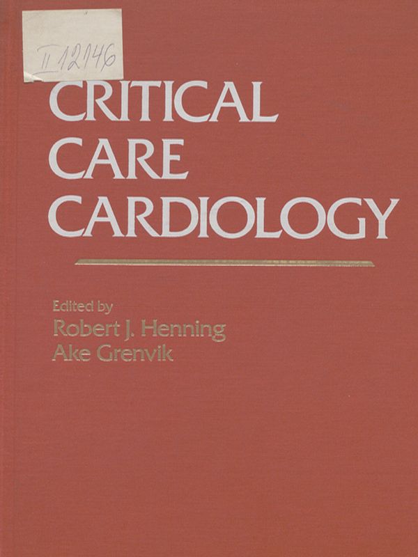 Critical care cardiology