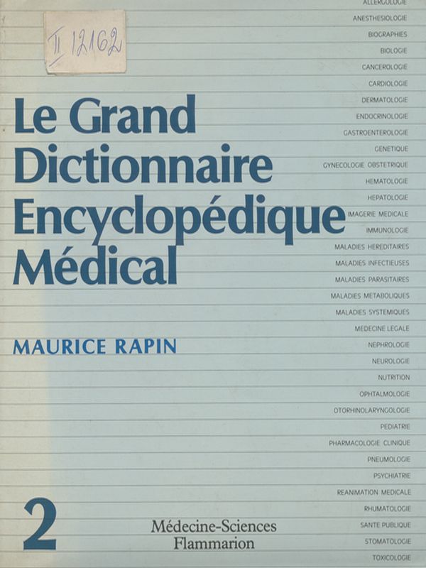 Le grand dictionnaire encyclopedique medical