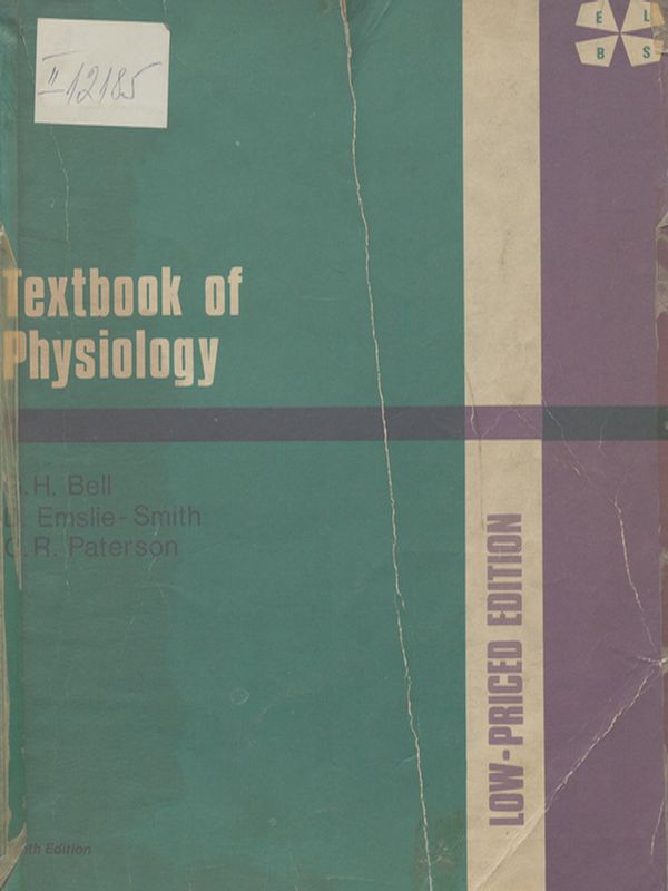 Textbook of physiology