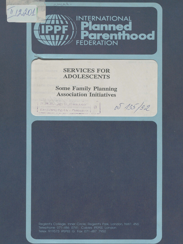 Services for adolescents