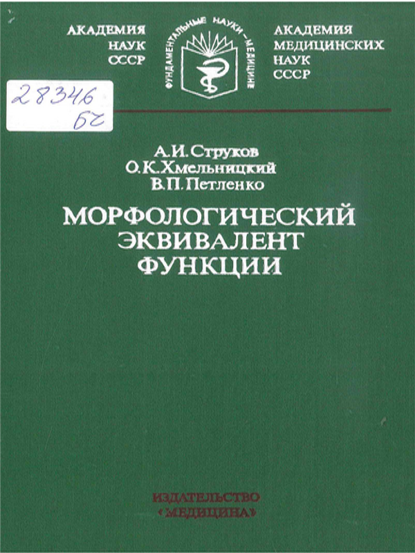Морфологический эквивалент функции