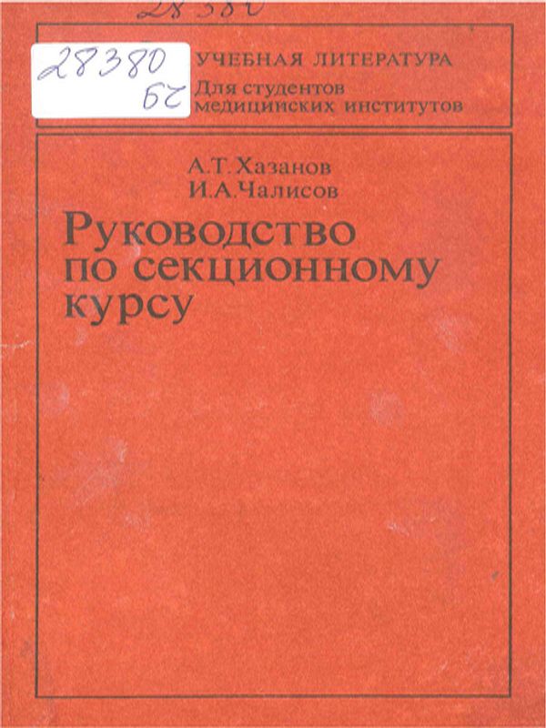 Руководство по секционному курсу