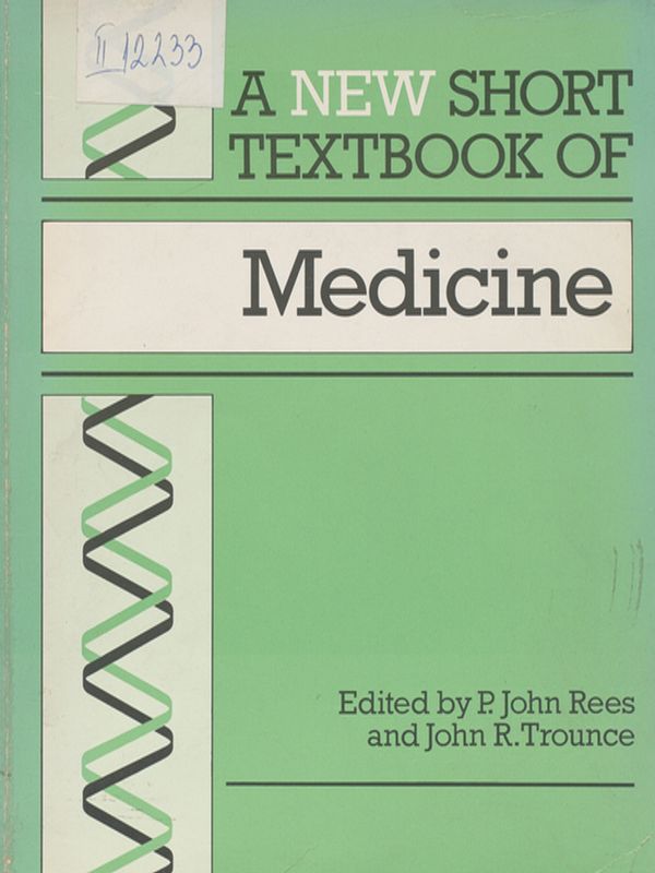 A new short textbook of medicine