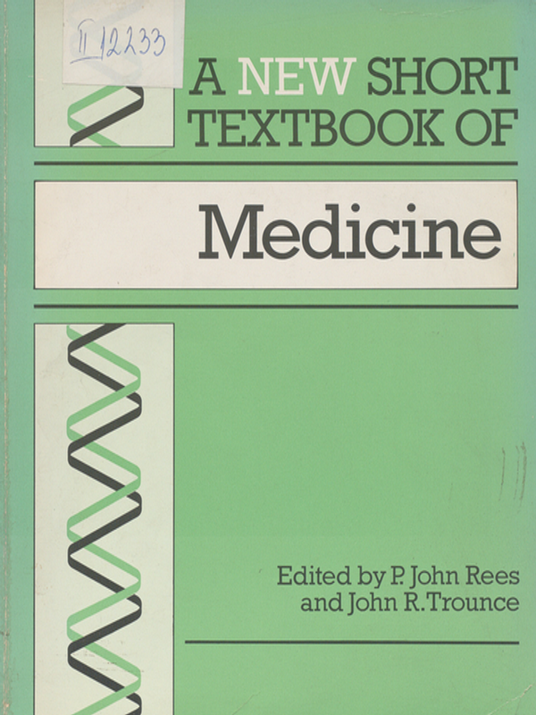 A new short textbook of medicine