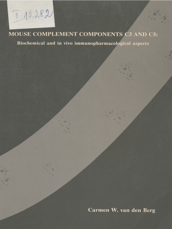 Mouse complement components C3 and C5