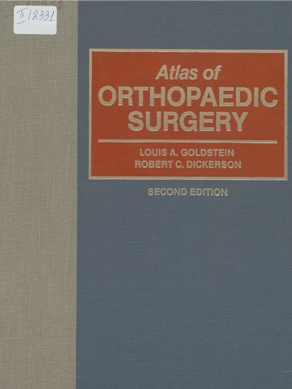 Atlas of orthopaedic surgery