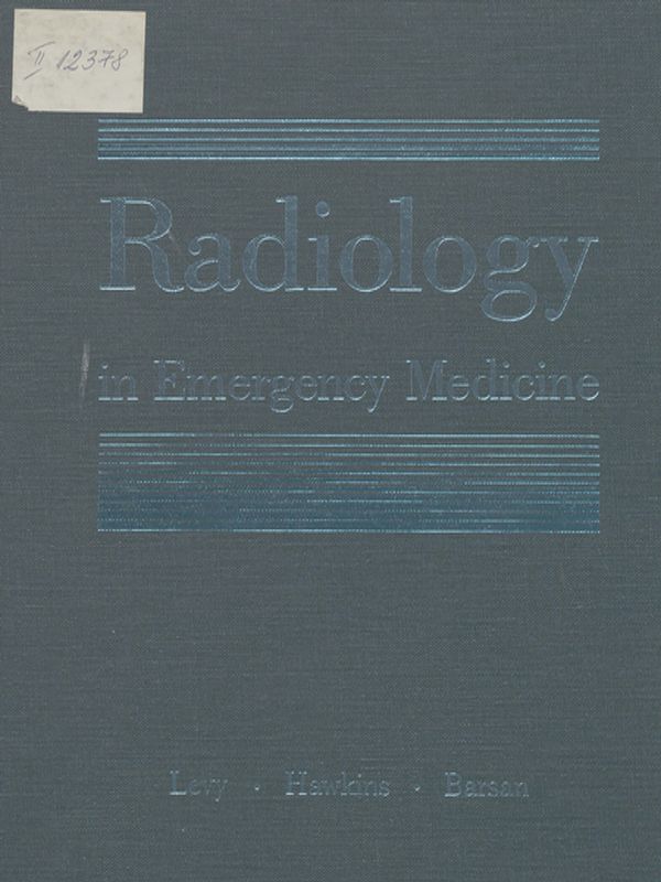 Radiology in emergency medicine