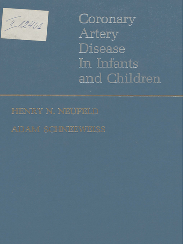 Coronary artery disease in infants and children