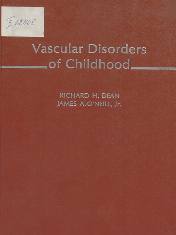 Vascular disorders of childhood