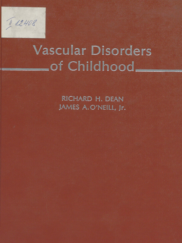 Vascular disorders of childhood