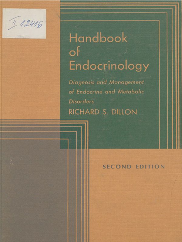 Handbook of endocrinology