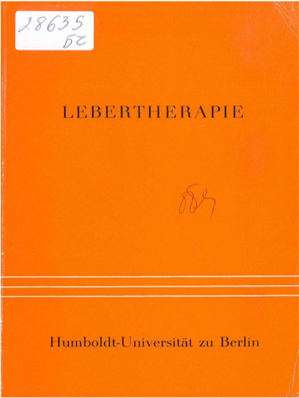 Lebertherapie